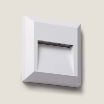 Baliza Exterior LED Superficie Pared Cuadrado Edulis