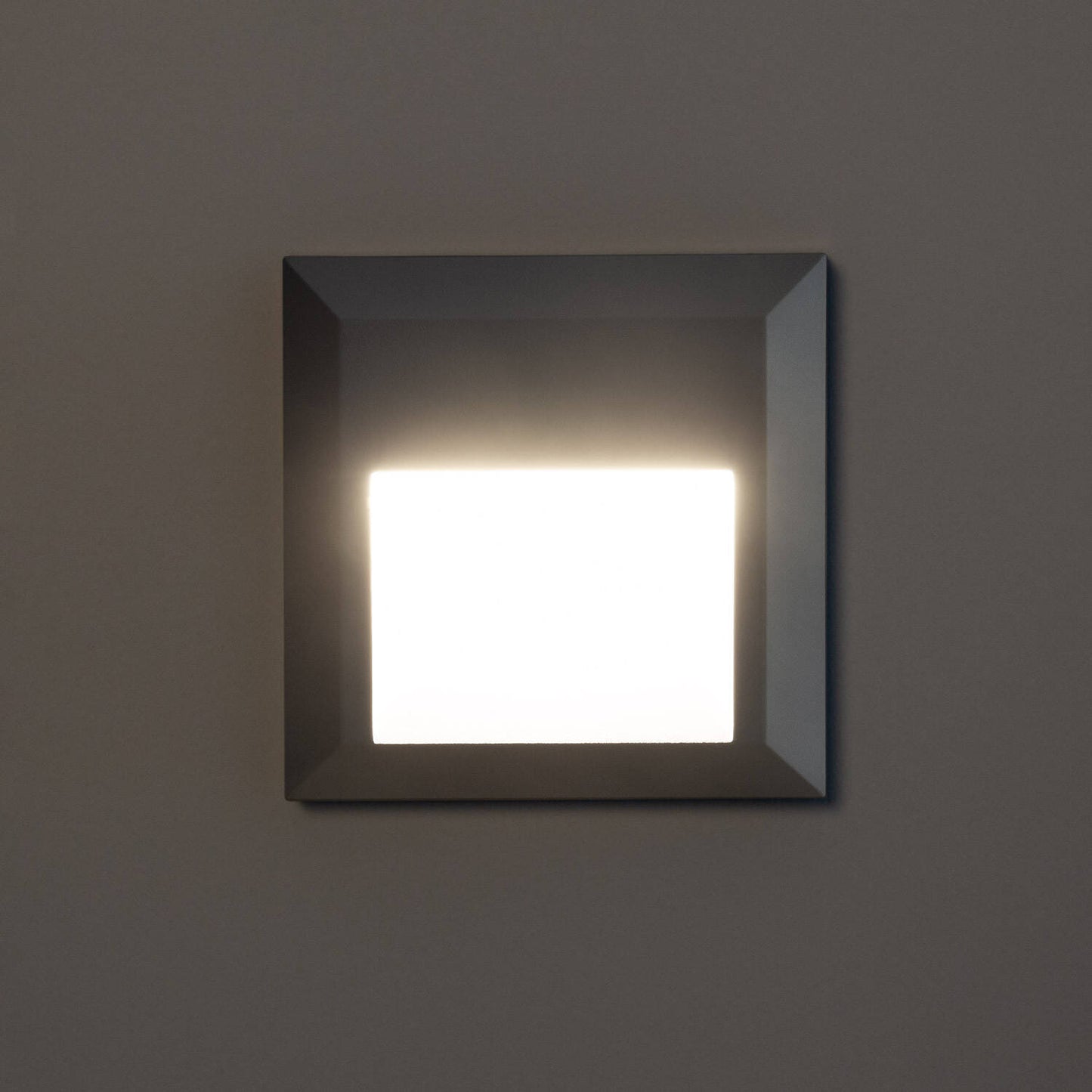 Baliza Exterior LED Superficie Pared Cuadrado Edulis