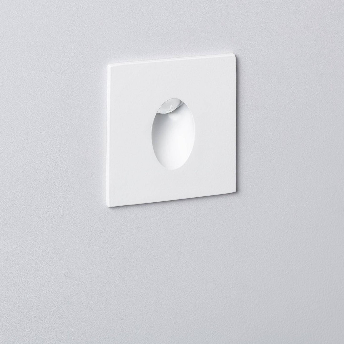 Baliza LED Empotrable Pared Cuadrado Aluminio Adam