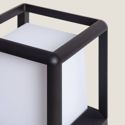 Baliza Sobremuro Exterior E27 Aluminio 21cm Indo