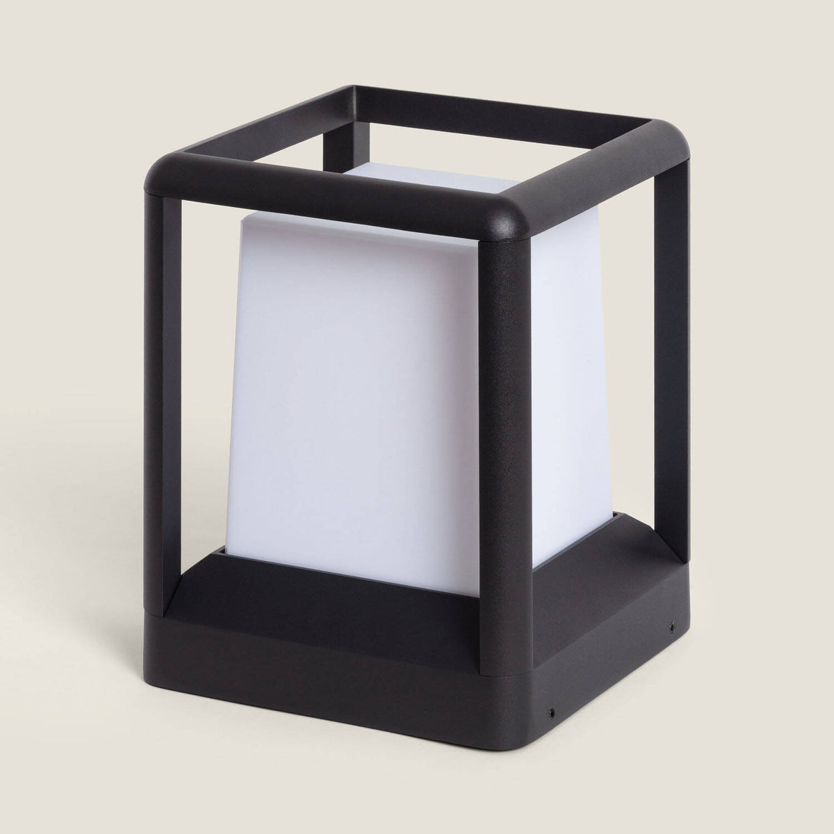Baliza Sobremuro Exterior E27 Aluminio 21cm Indo