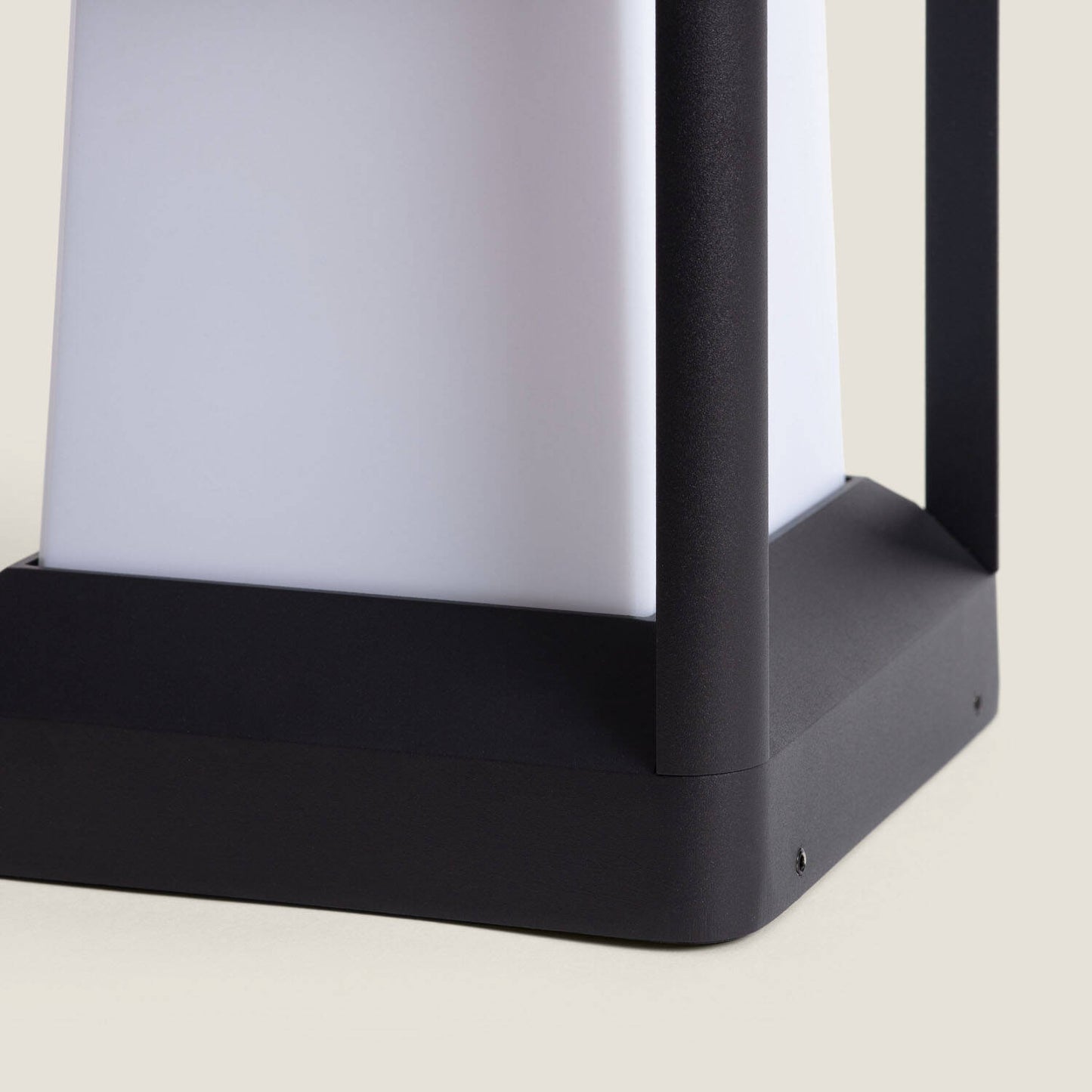 Baliza Sobremuro Exterior E27 Aluminio 21cm Indo