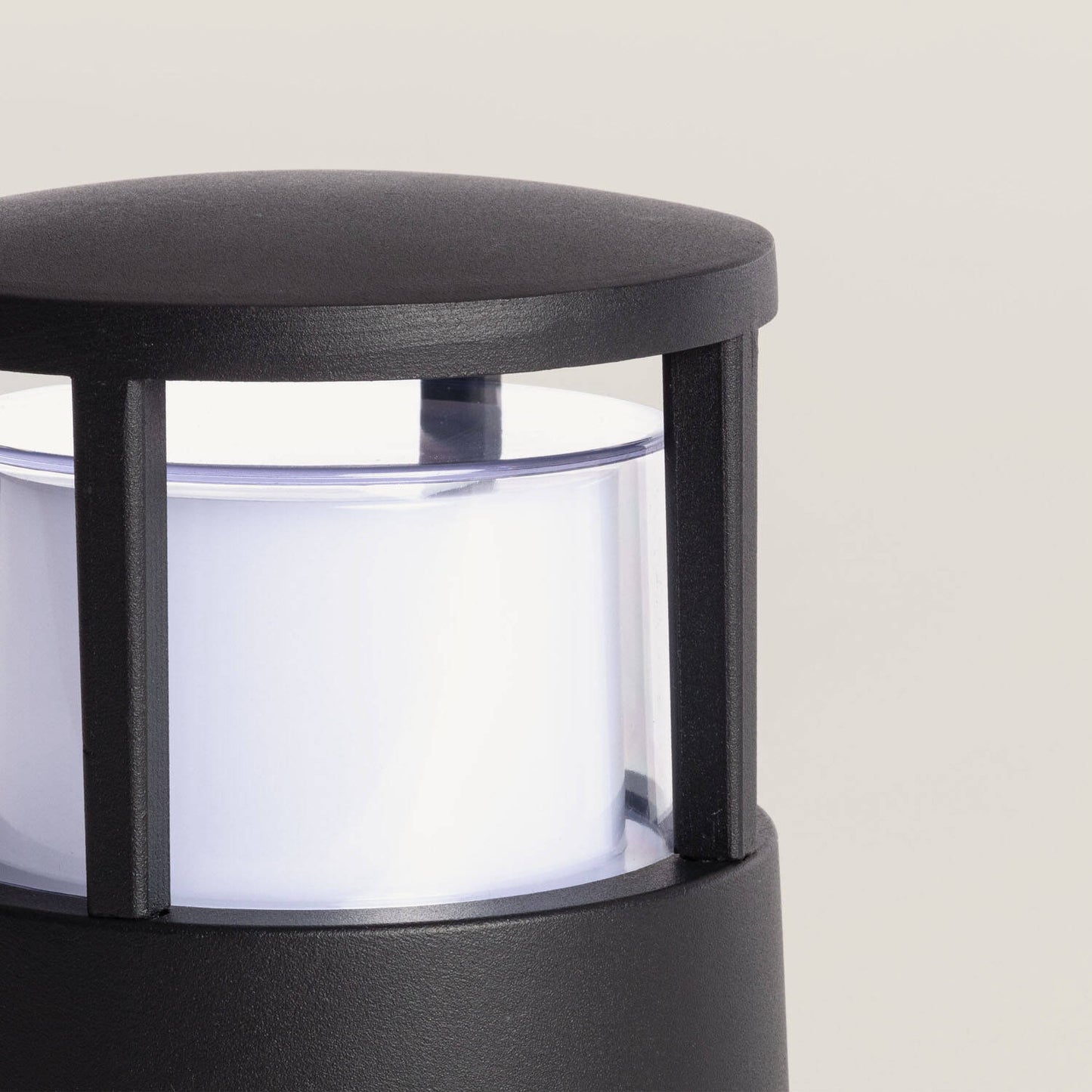 Baliza Sobremuro Exterior LED 5W Aluminio 11cm Obis