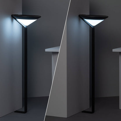Baliza Solar Exterior LED Superficie Pie 80cm con Detector de Movimiento Yuma Big