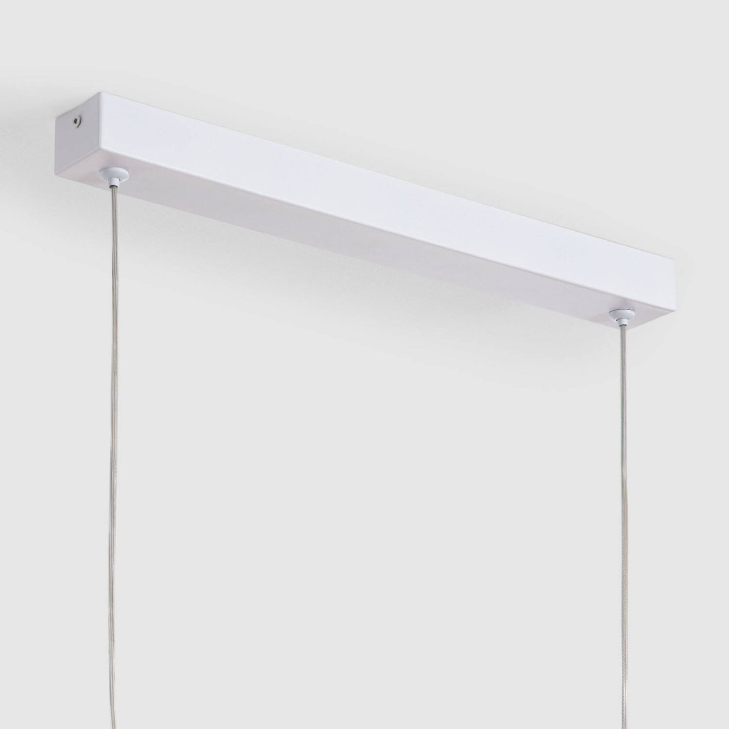 Lámpara Colgante Lineal LED 42W Aluminio Blanco Seleccionable Iluminación Doble Cara Funky Chaka