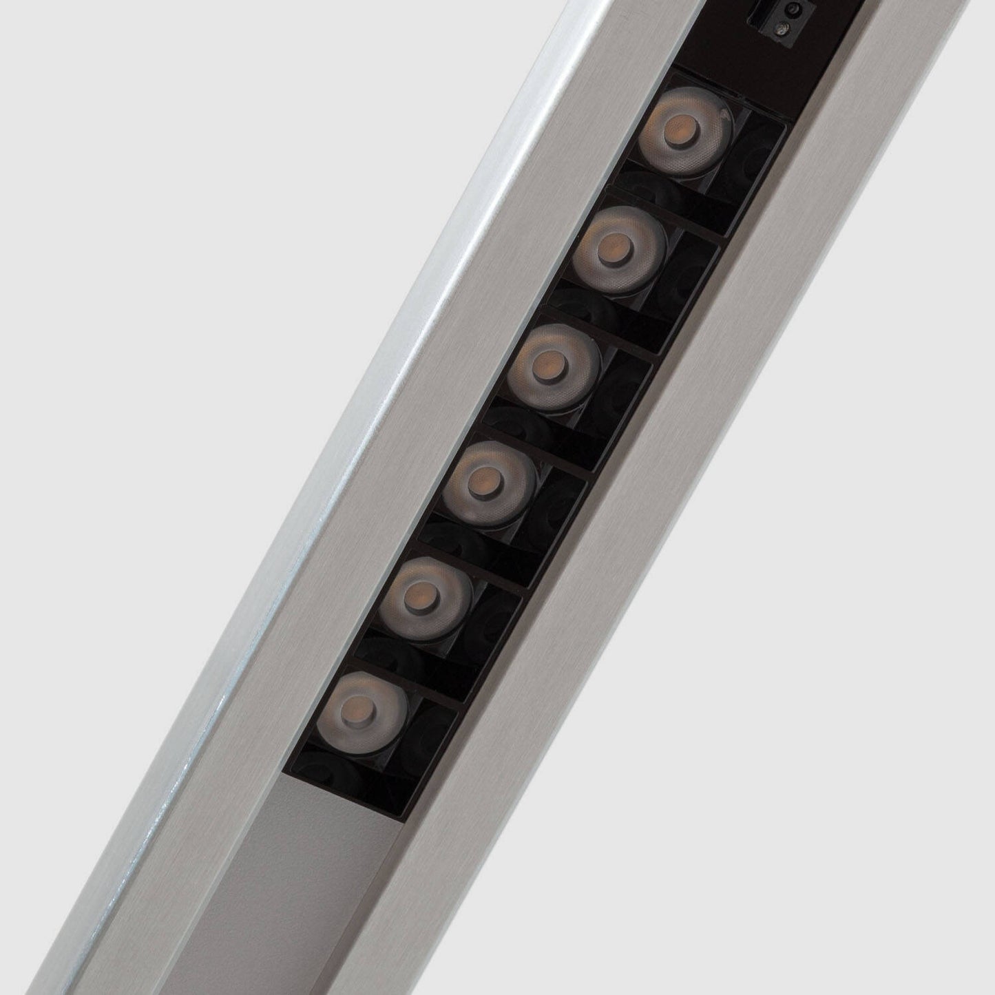 Lámpara Colgante Lineal LED 42W Aluminio Blanco Seleccionable Iluminación Doble Cara Funky Chaka