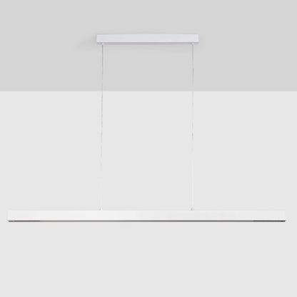 Lámpara Colgante Lineal LED 42W Aluminio Blanco Seleccionable Iluminación Doble Cara Funky Chaka