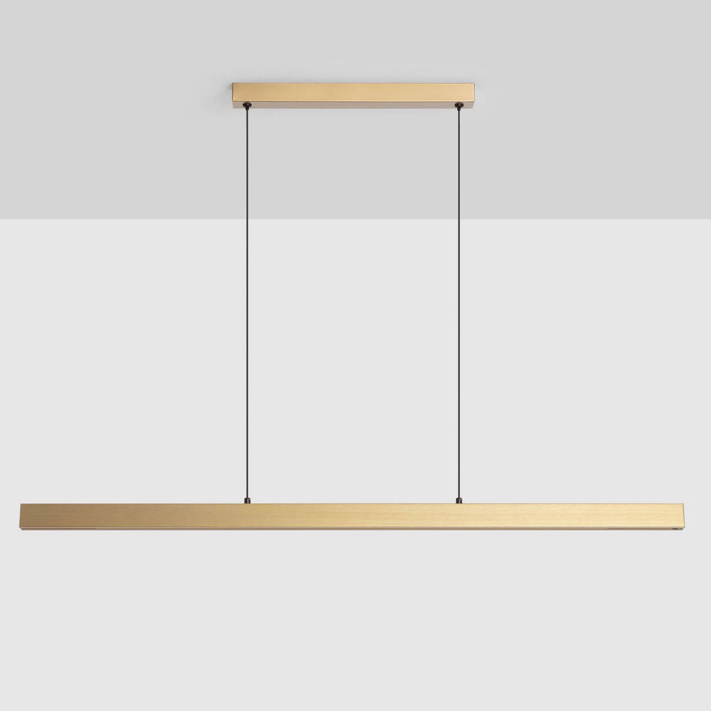 Lámpara Colgante Lineal LED 42W Aluminio Blanco Seleccionable Iluminación Doble Cara Funky Chaka