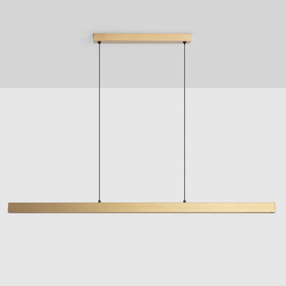 Lámpara Colgante Lineal LED 42W Aluminio Blanco Seleccionable Iluminación Doble Cara Funky Chaka
