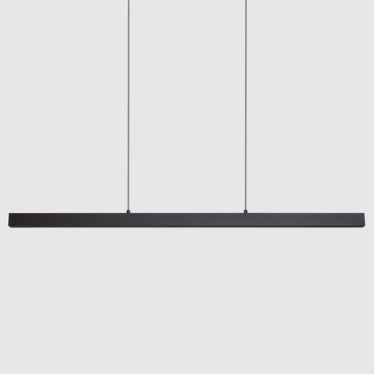 Lámpara Colgante Lineal LED 42W Aluminio Blanco Seleccionable Iluminación Doble Cara Funky Chaka