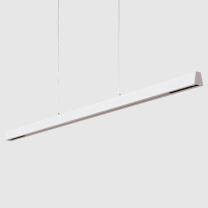 Lámpara Colgante Lineal LED 42W Aluminio Blanco Seleccionable Iluminación Doble Cara Funky Chaka