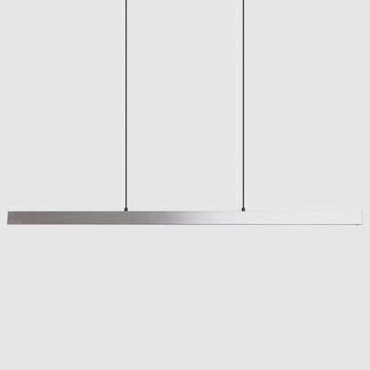 Lámpara Colgante Lineal LED 42W Aluminio Blanco Seleccionable Iluminación Doble Cara Funky Chaka