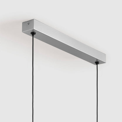 Lámpara Colgante Lineal LED 42W Aluminio Blanco Seleccionable Iluminación Doble Cara Funky Chaka
