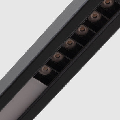 Lámpara Colgante Lineal LED 42W Aluminio Blanco Seleccionable Iluminación Doble Cara Funky Chaka