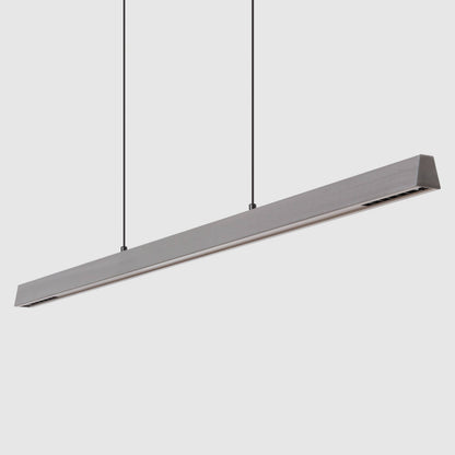 Lámpara Colgante Lineal LED 42W Aluminio Blanco Seleccionable Iluminación Doble Cara Funky Chaka
