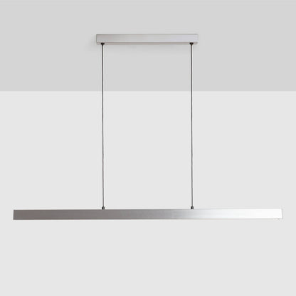 Lámpara Colgante Lineal LED 42W Aluminio Blanco Seleccionable Iluminación Doble Cara Funky Chaka