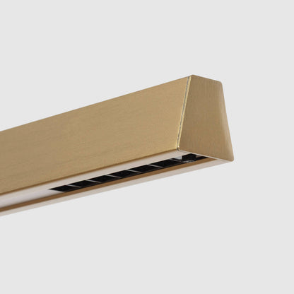 Lámpara Colgante Lineal LED 42W Aluminio Blanco Seleccionable Iluminación Doble Cara Funky Chaka