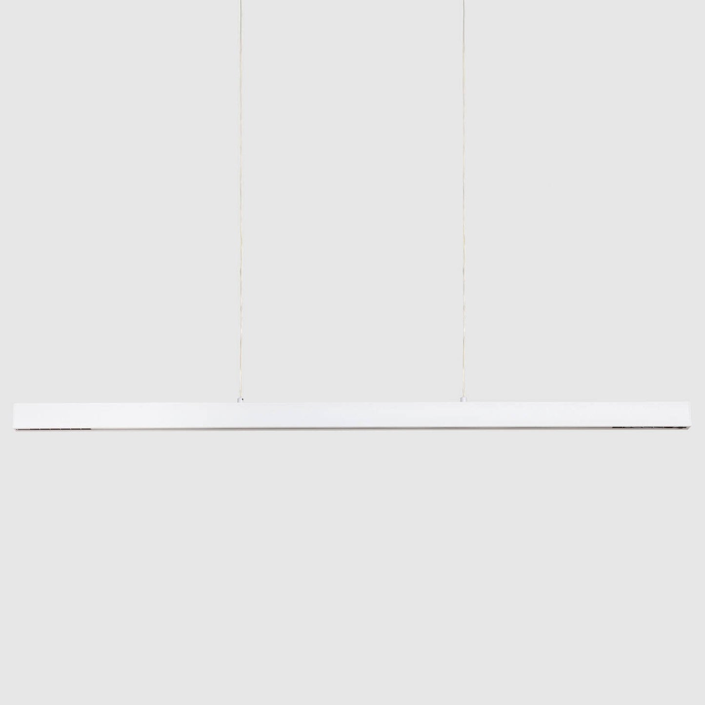 Lámpara Colgante Lineal LED 42W Aluminio Blanco Seleccionable Iluminación Doble Cara Funky Chic