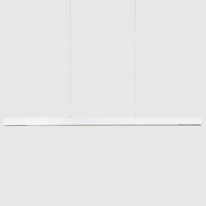Lámpara Colgante Lineal LED 42W Aluminio Blanco Seleccionable Iluminación Doble Cara Funky Chic