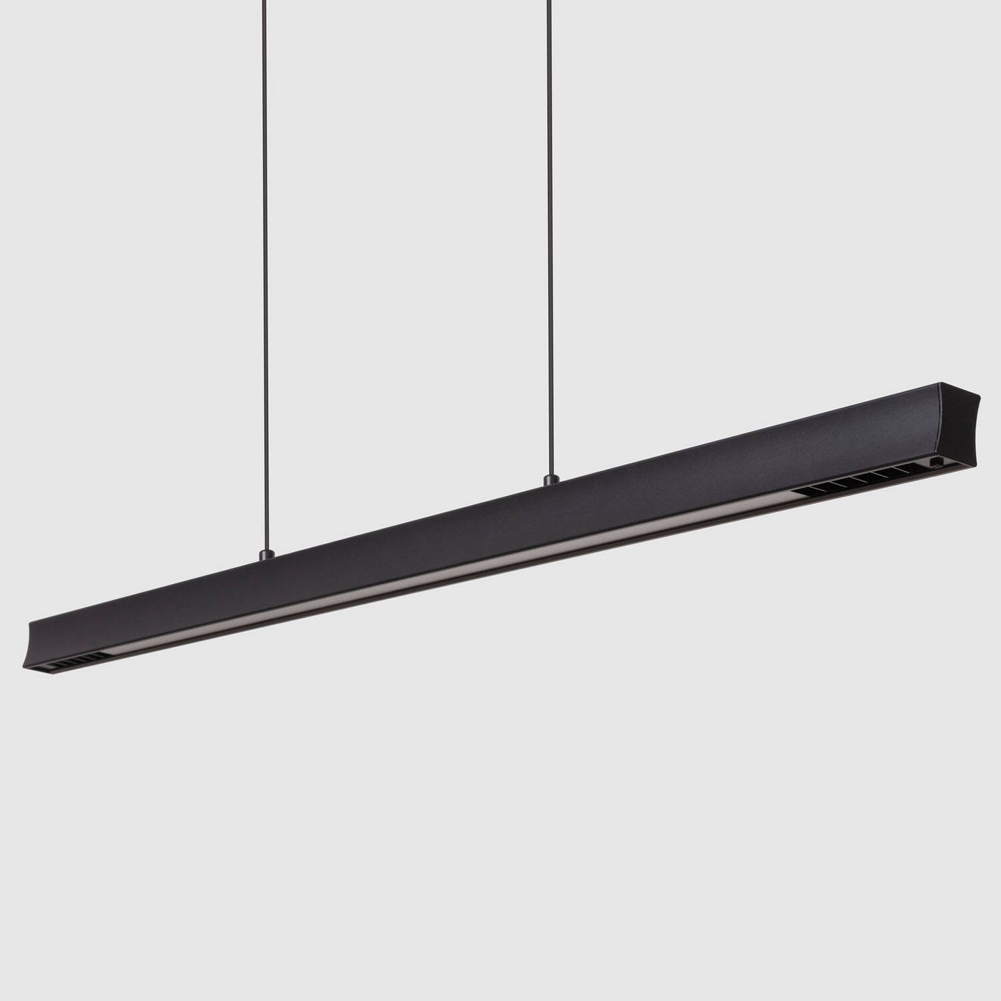 Lámpara Colgante Lineal LED 42W Aluminio Blanco Seleccionable Iluminación Doble Cara Funky Chic