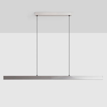 Lámpara Colgante Lineal LED 42W Aluminio Blanco Seleccionable Iluminación Doble Cara Funky Chic