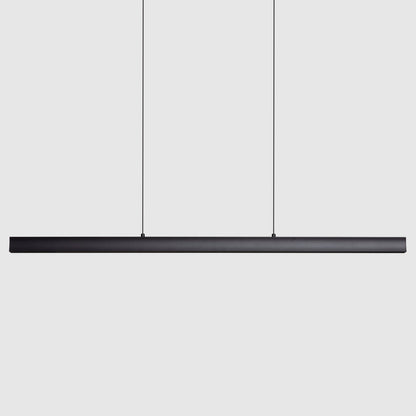 Lámpara Colgante Lineal LED 42W Aluminio Blanco Seleccionable Iluminación Doble Cara Funky Chic