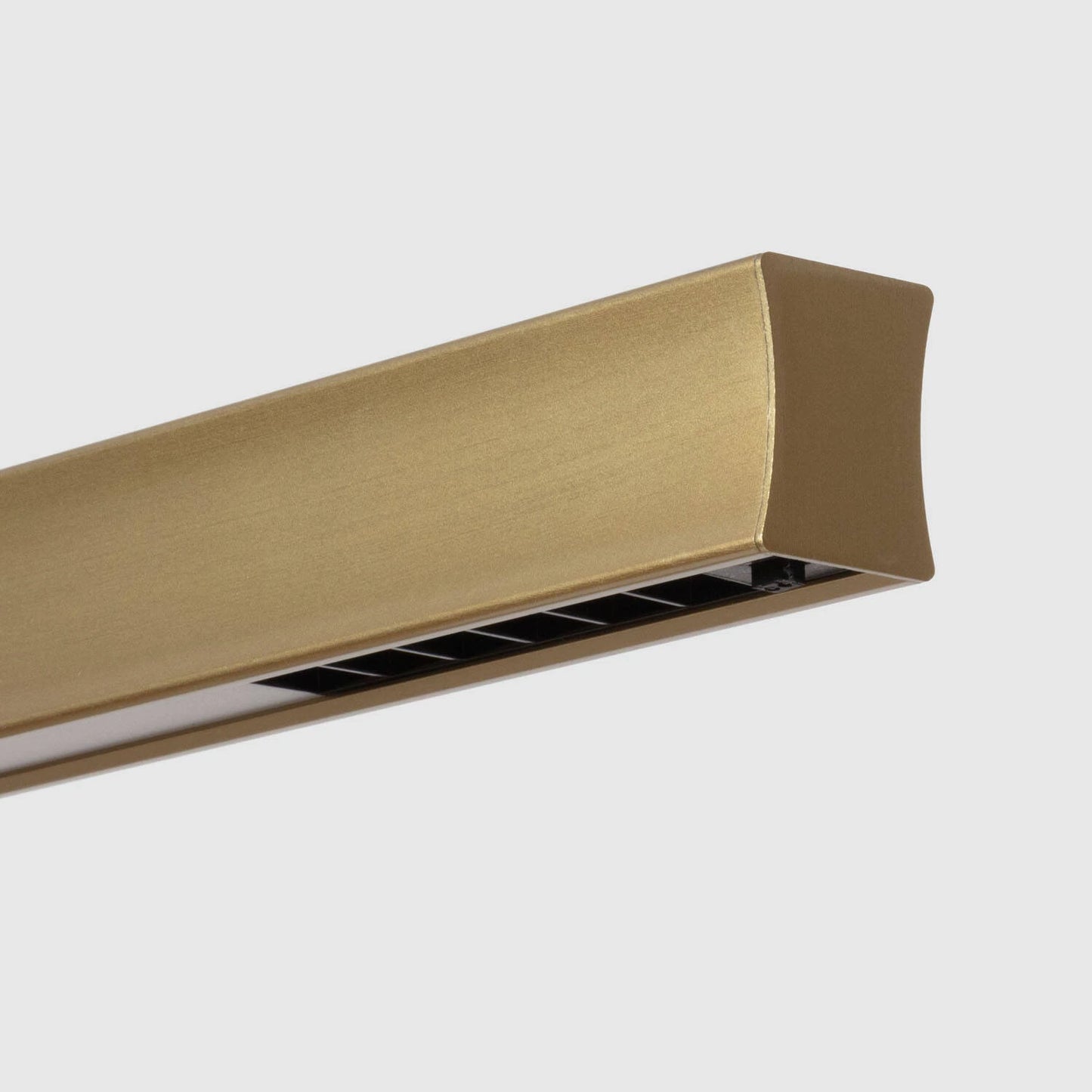 Lámpara Colgante Lineal LED 42W Aluminio Blanco Seleccionable Iluminación Doble Cara Funky Chic