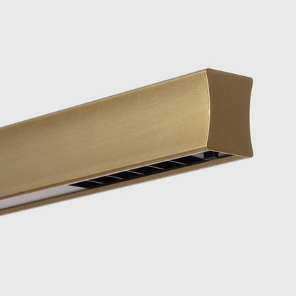 Lámpara Colgante Lineal LED 42W Aluminio Blanco Seleccionable Iluminación Doble Cara Funky Chic