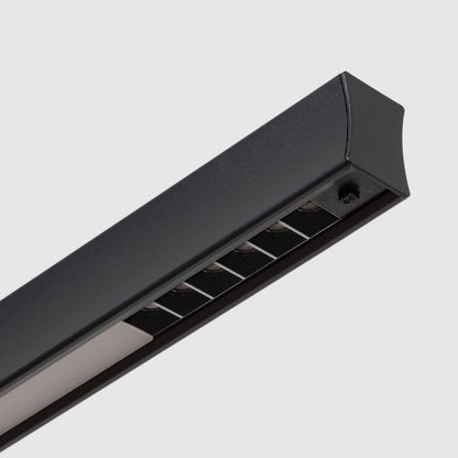 Lámpara Colgante Lineal LED 42W Aluminio Blanco Seleccionable Iluminación Doble Cara Funky Chic