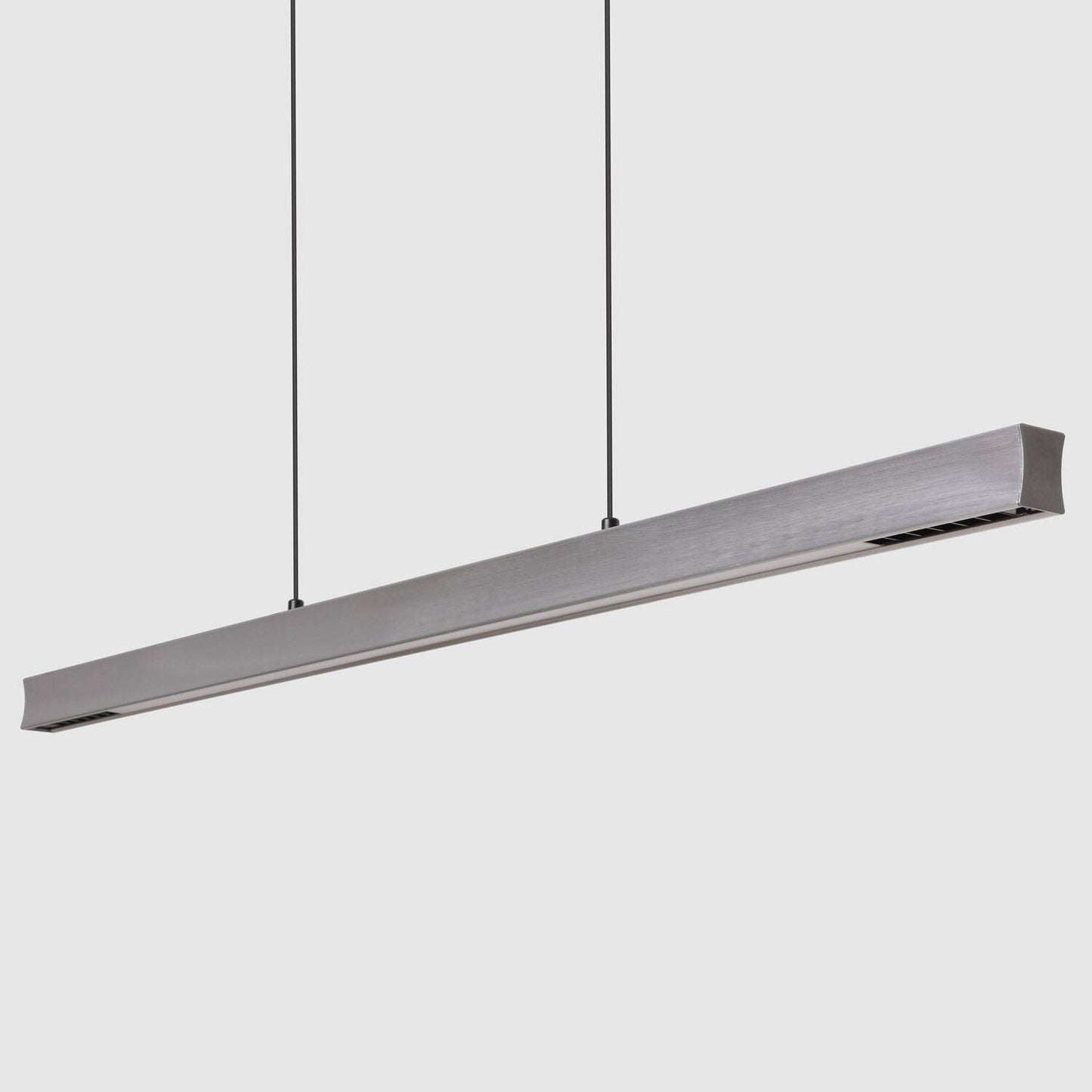 Lámpara Colgante Lineal LED 42W Aluminio Blanco Seleccionable Iluminación Doble Cara Funky Chic