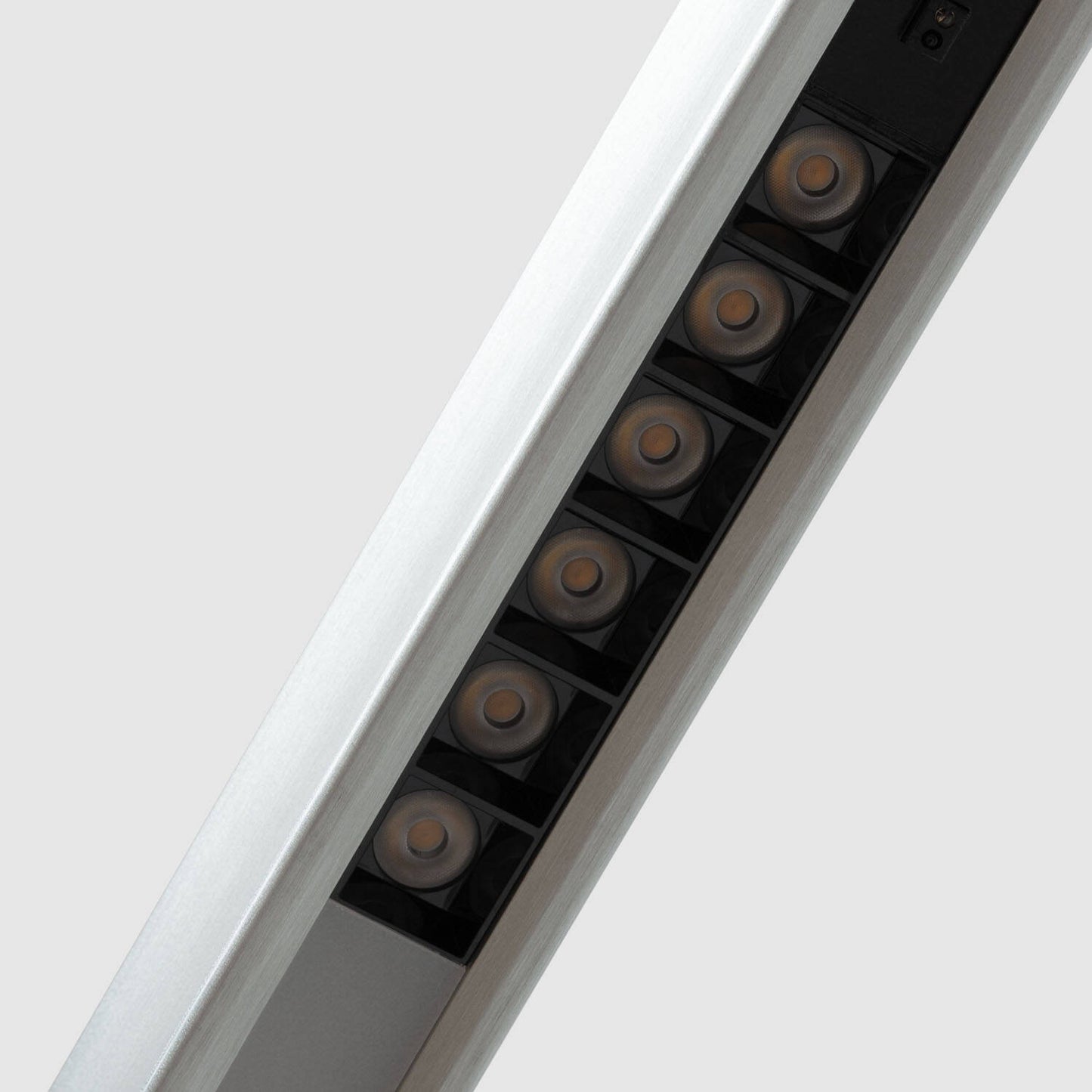 Lámpara Colgante Lineal LED 42W Aluminio Blanco Seleccionable Iluminación Doble Cara Funky Chic