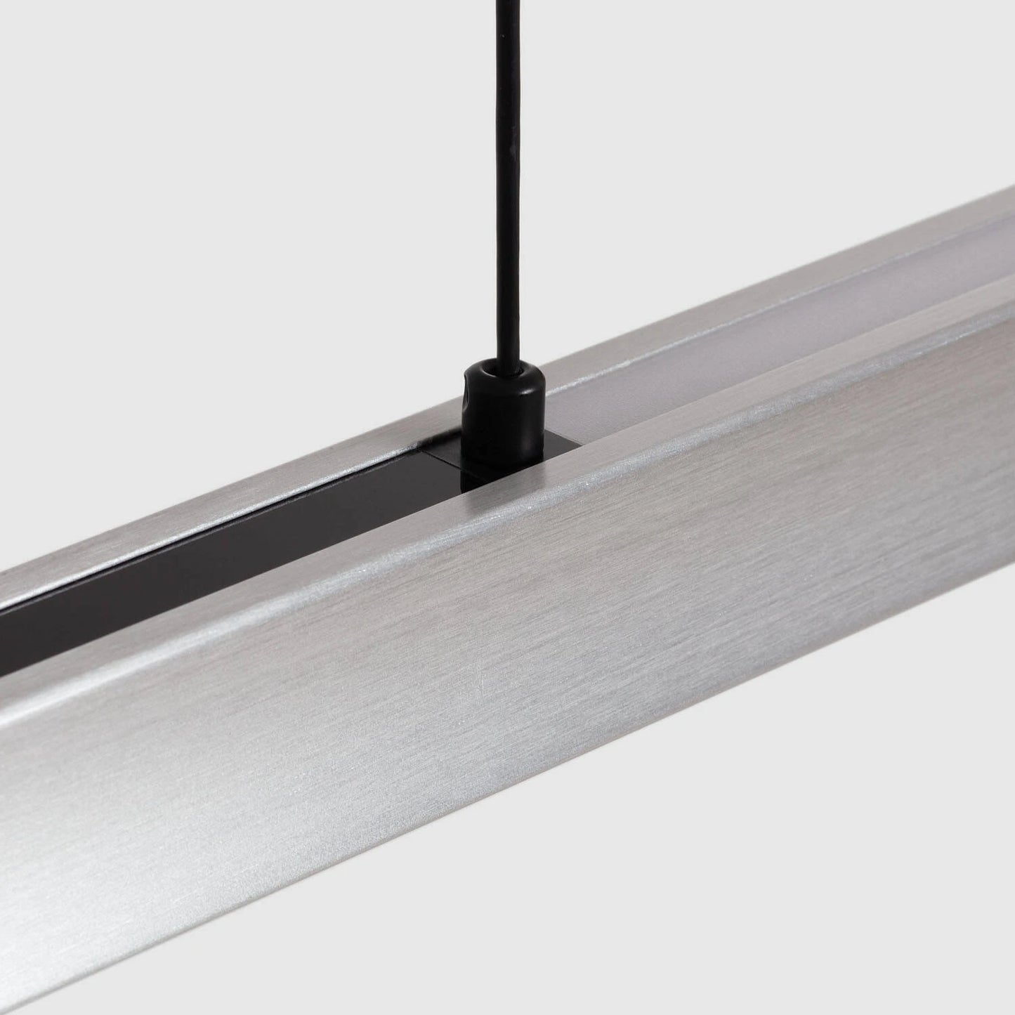 Lámpara Colgante Lineal LED 42W Aluminio Blanco Seleccionable Iluminación Doble Cara Funky Chic