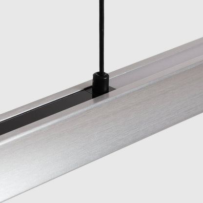 Lámpara Colgante Lineal LED 42W Aluminio Blanco Seleccionable Iluminación Doble Cara Funky Chic