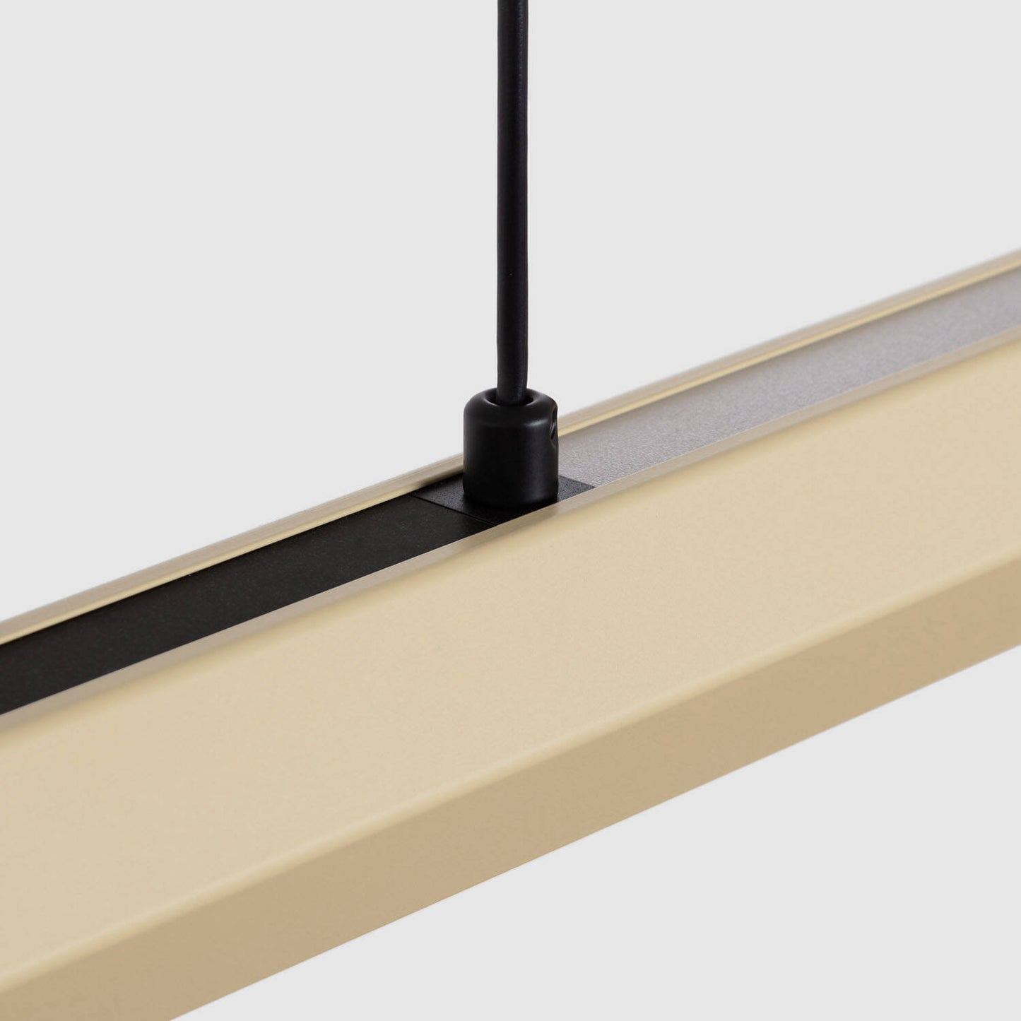 Lámpara Colgante Lineal LED 42W Aluminio Blanco Seleccionable Iluminación Doble Cara Funky Kool