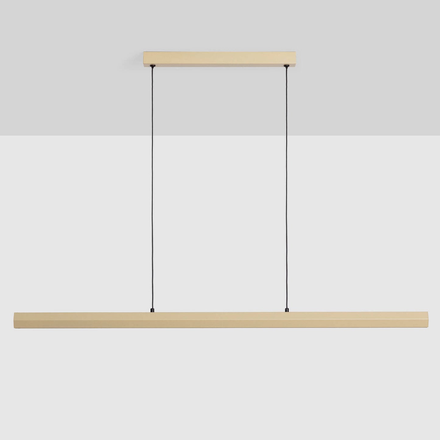 Lámpara Colgante Lineal LED 42W Aluminio Blanco Seleccionable Iluminación Doble Cara Funky Kool