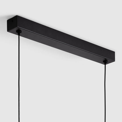 Lámpara Colgante Lineal LED 42W Aluminio Blanco Seleccionable Iluminación Doble Cara Funky Sly