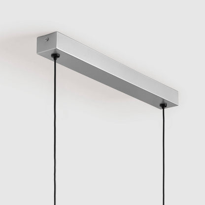 Lámpara Colgante Lineal LED 42W Aluminio Blanco Seleccionable Iluminación Doble Cara Funky Sly