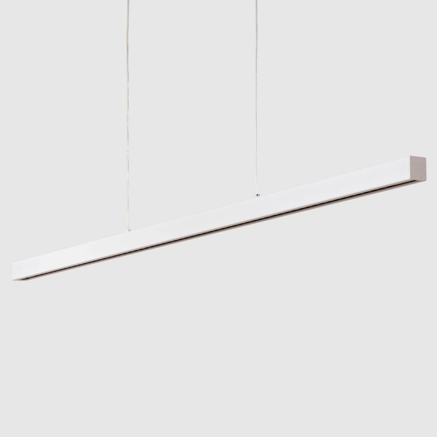 Lámpara Colgante Lineal LED 42W Aluminio Blanco Seleccionable Iluminación Doble Cara Funky Sly