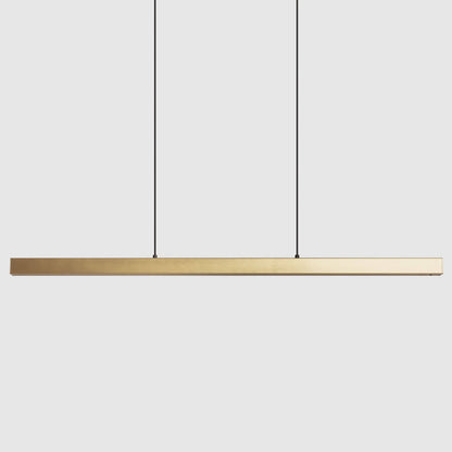 Lámpara Colgante Lineal LED 42W Aluminio Blanco Seleccionable Iluminación Doble Cara Funky Sly