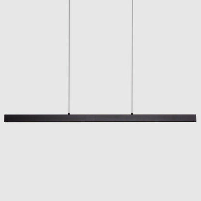 Lámpara Colgante Lineal LED 42W Aluminio Blanco Seleccionable Iluminación Doble Cara Funky Sly