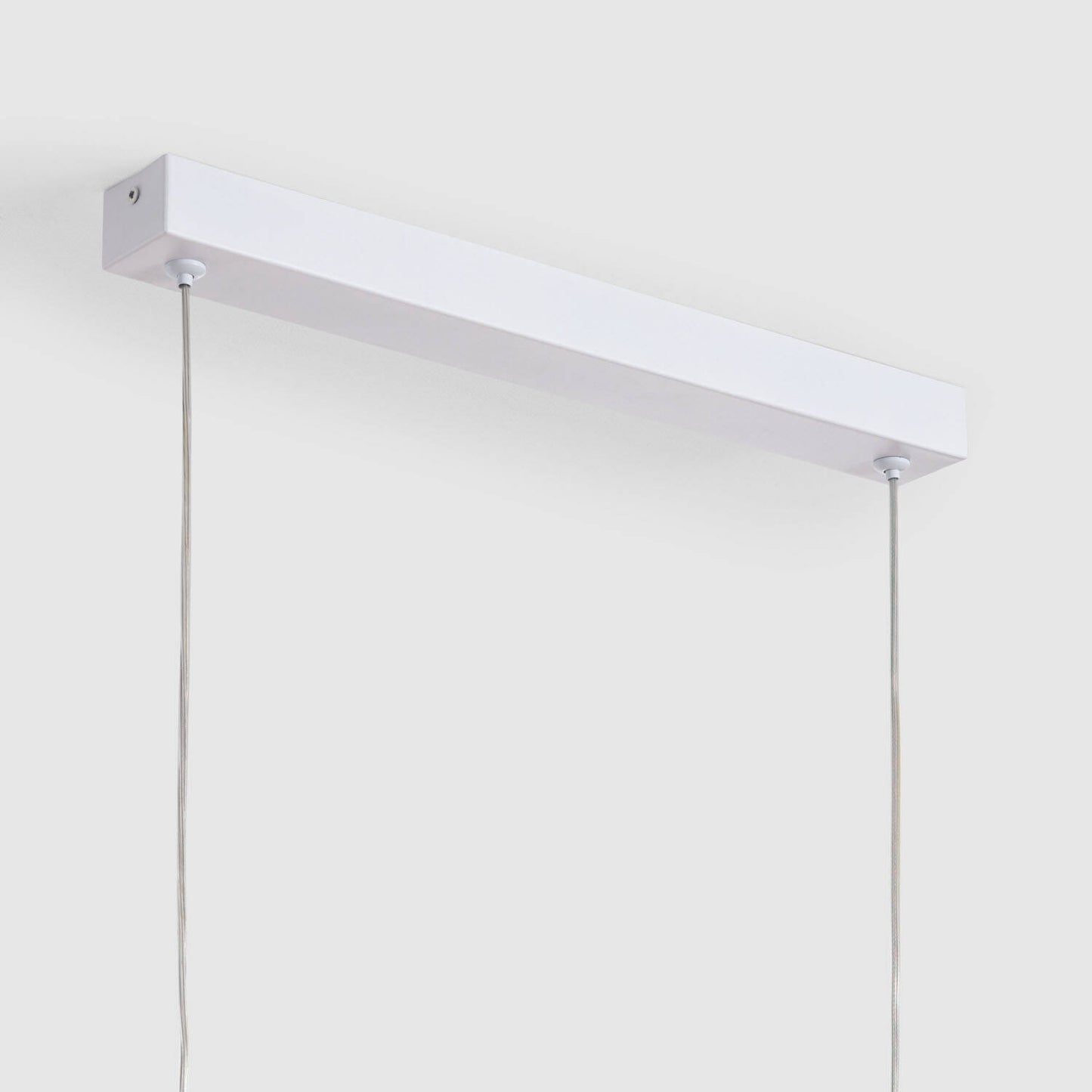 Lámpara Colgante Lineal LED 42W Aluminio Blanco Seleccionable Iluminación Doble Cara Funky Sly