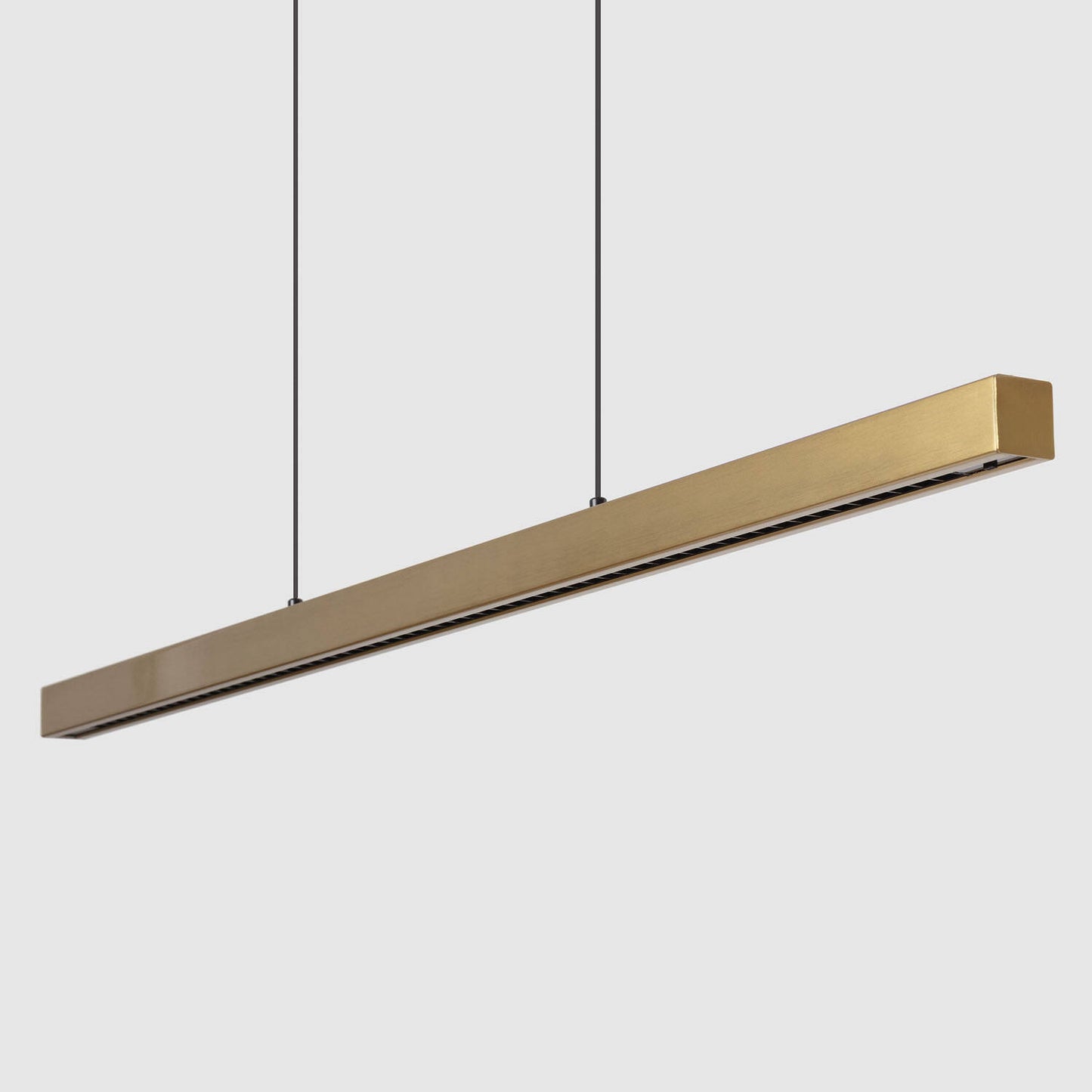 Lámpara Colgante Lineal LED 42W Aluminio Blanco Seleccionable Iluminación Doble Cara Funky Sly