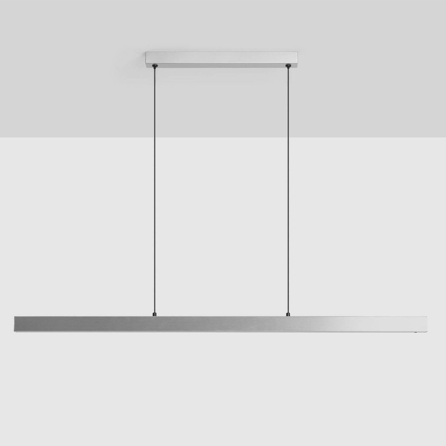 Lámpara Colgante Lineal LED 42W Aluminio Blanco Seleccionable Iluminación Doble Cara Funky Sly