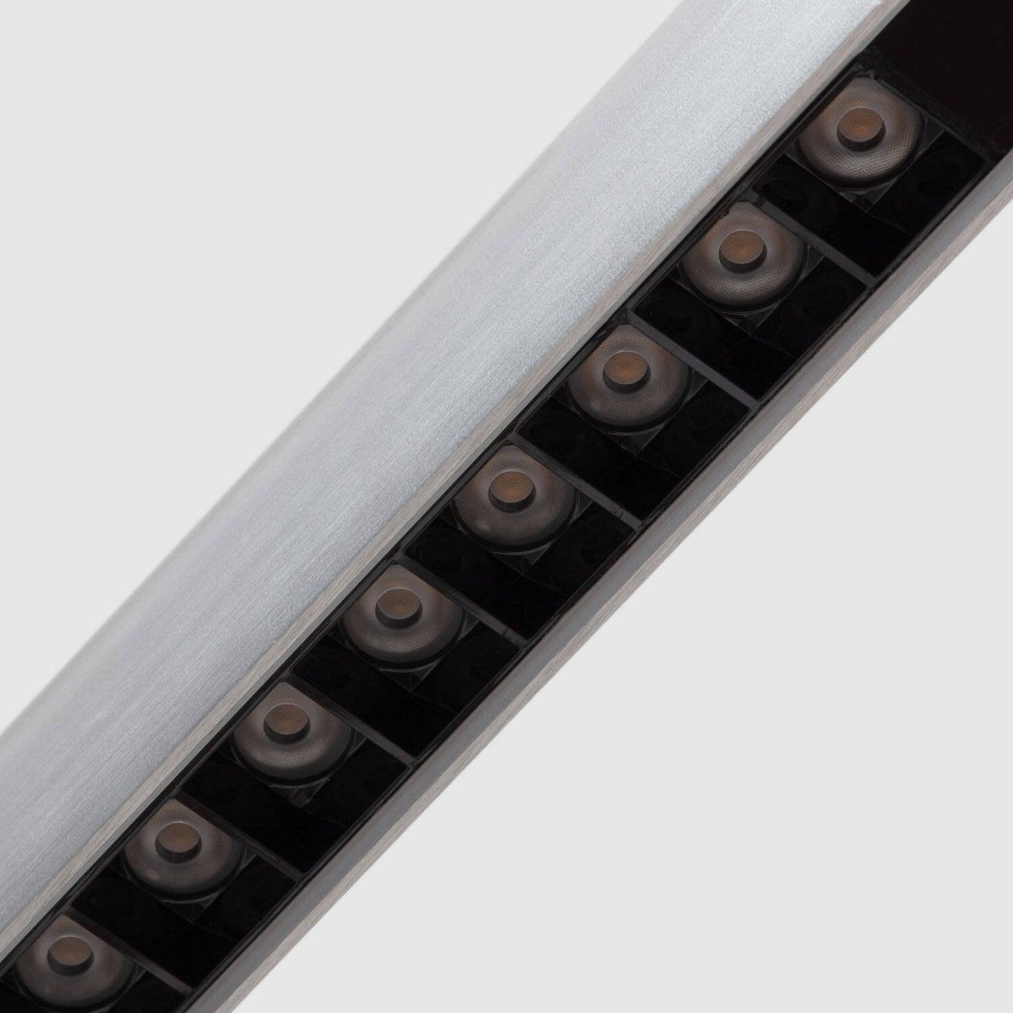 Lámpara Colgante Lineal LED 42W Aluminio Blanco Seleccionable Iluminación Doble Cara Funky Zapp