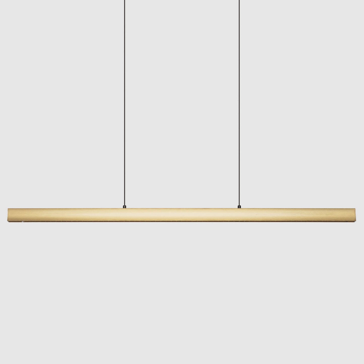 Lámpara Colgante Lineal LED 42W Aluminio Blanco Seleccionable Iluminación Doble Cara Funky Zapp