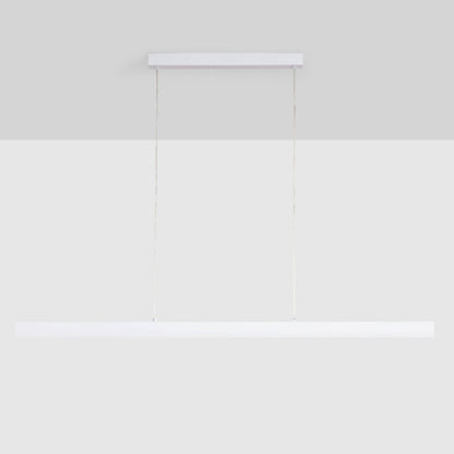 Lámpara Colgante Lineal LED 42W Aluminio Blanco Seleccionable Iluminación Doble Cara Funky Zapp