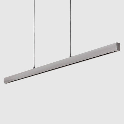 Lámpara Colgante Lineal LED 42W Aluminio Blanco Seleccionable Iluminación Doble Cara Funky Zapp