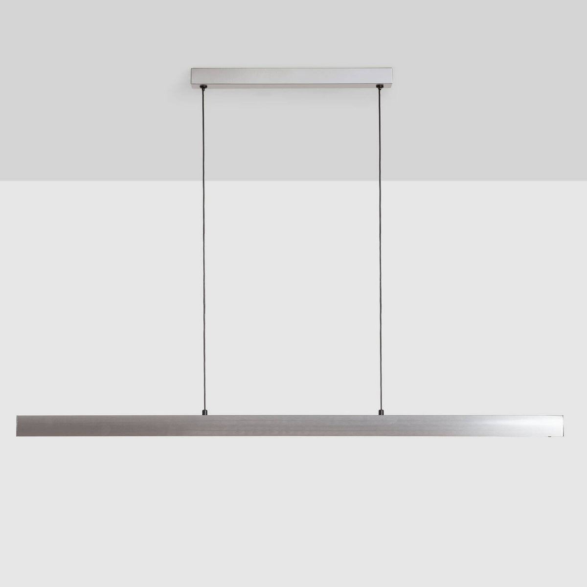Lámpara Colgante Lineal LED 42W Aluminio Blanco Seleccionable Iluminación Doble Cara Funky Zapp