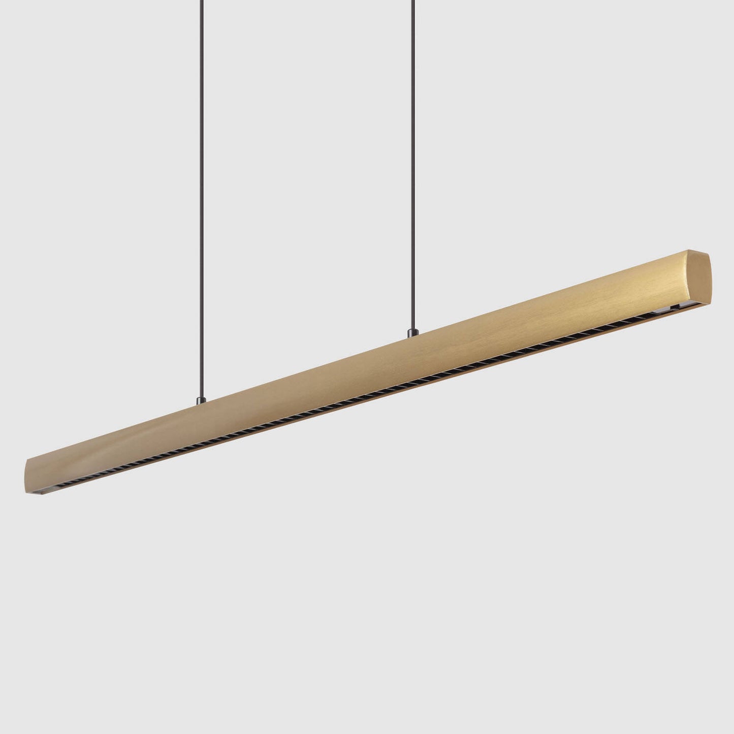 Lámpara Colgante Lineal LED 42W Aluminio Blanco Seleccionable Iluminación Doble Cara Funky Zapp