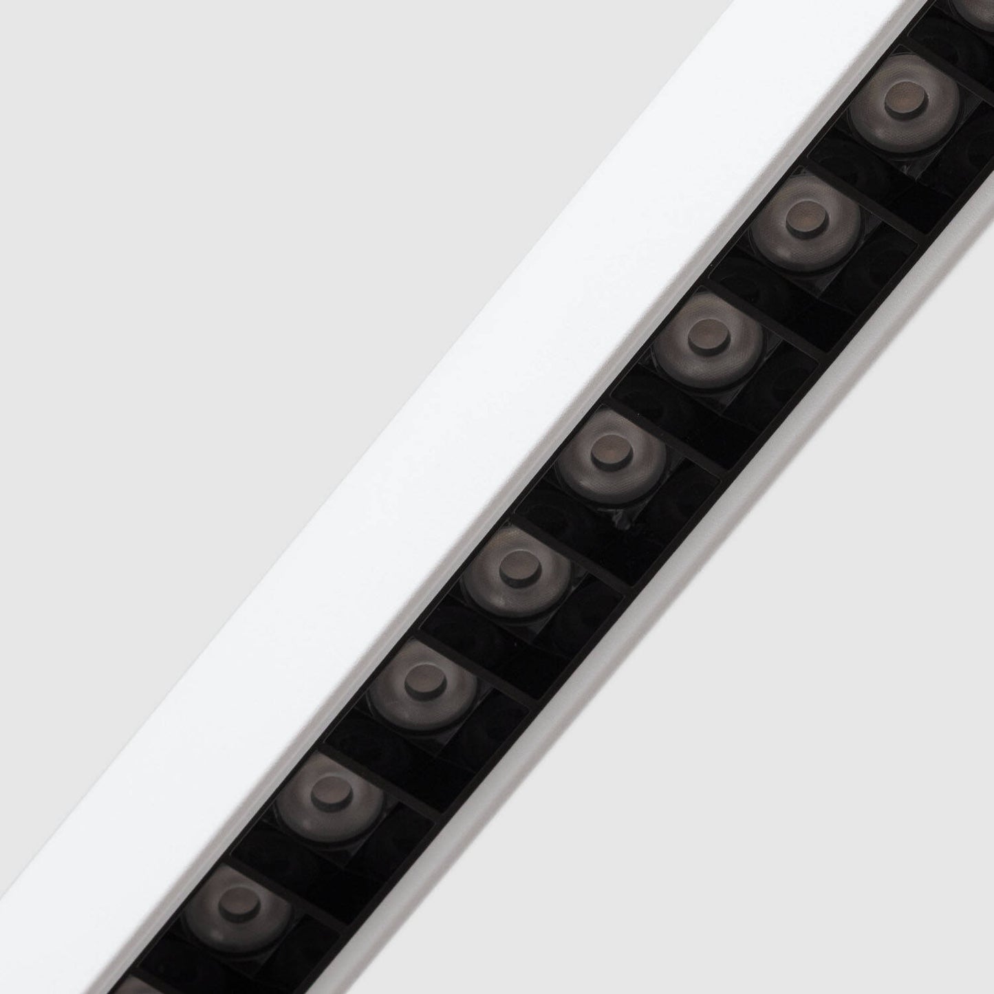 Lámpara Colgante Lineal LED 42W Aluminio Blanco Seleccionable Iluminación Doble Cara Funky Zapp